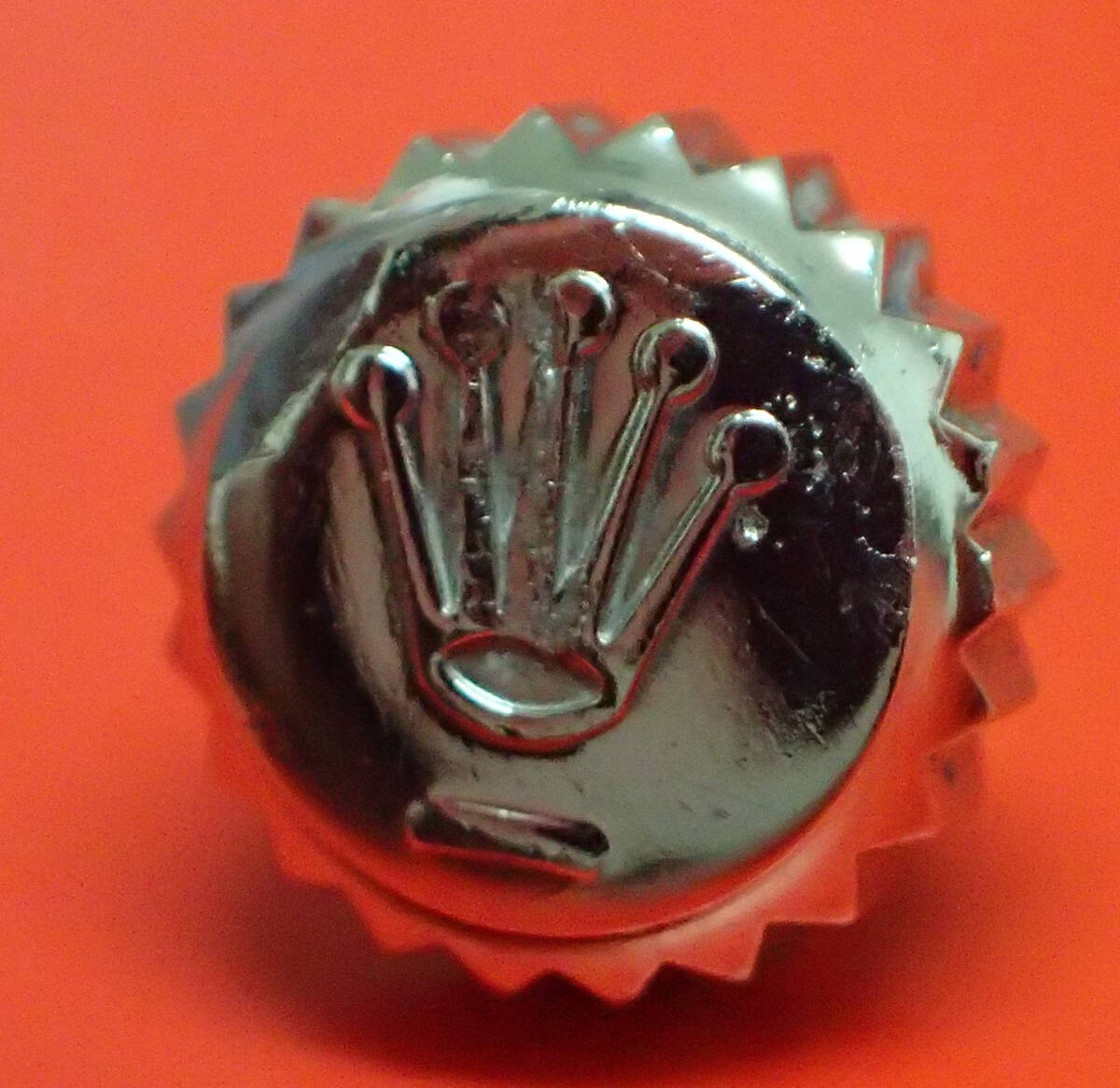 ROLEX Genuine 605-0 Crown 6mm for Datejust 124300 124270 126200 126300 Used