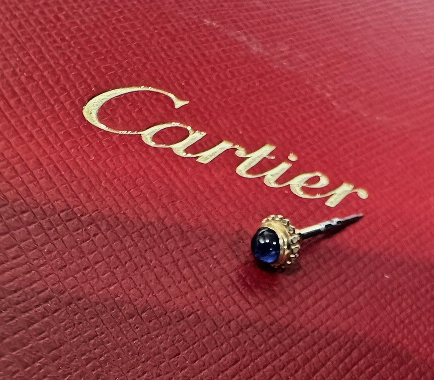 Cartier MUST DE CARTIER Watch Crown 18k Yellow Gold 4.4mm Authentic Swiss Made
