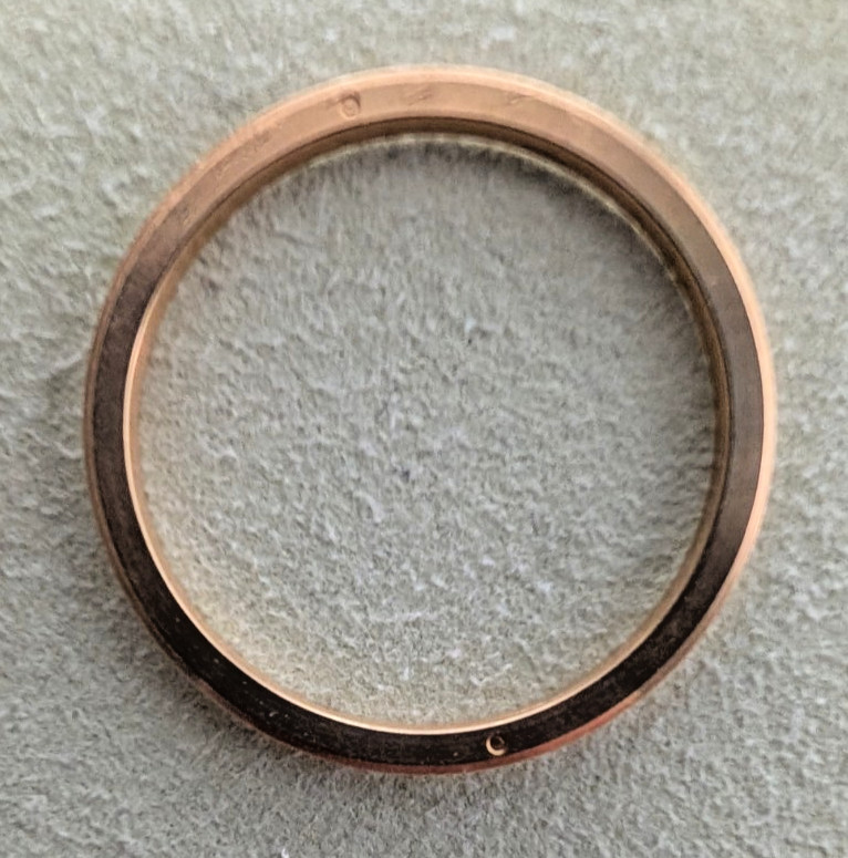ROLEX FACTORY 18K FLUTED BEZEL FOR LADIES 26MM MODELS 69173,69178, 79173,79178.