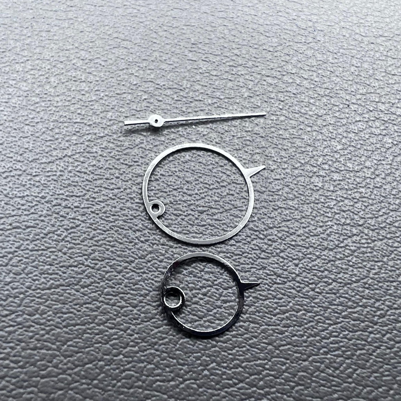 2 Sets 11mm Watch Hands Round Pointed Irregular Fashion for Miyota 2035 Movement