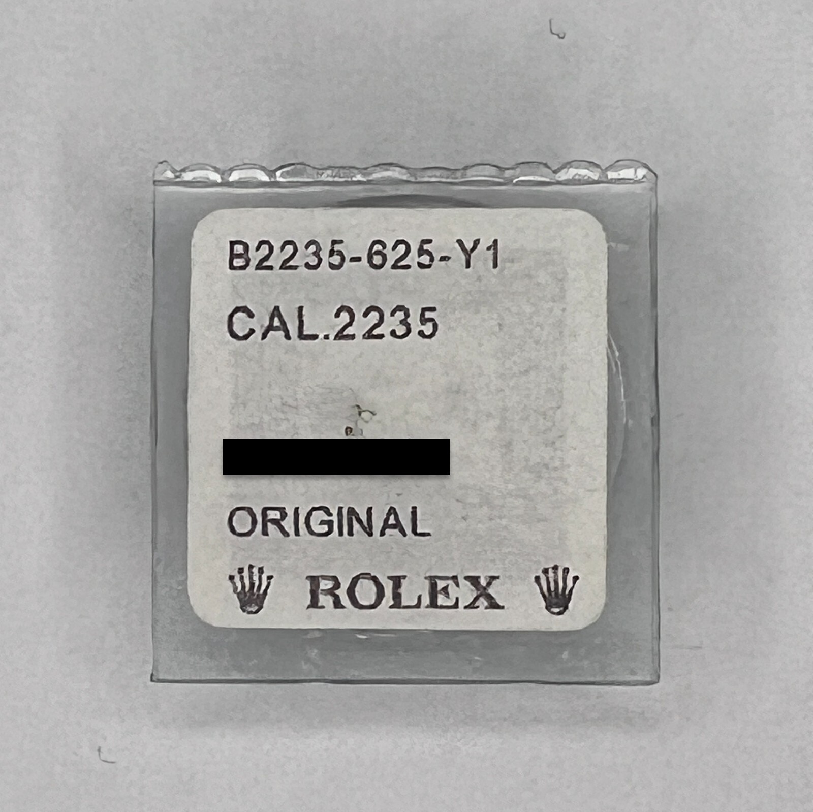 Genuine Rolex Caliber 2235 Date Wheel B2235-625-Y1 New Sealed In Package