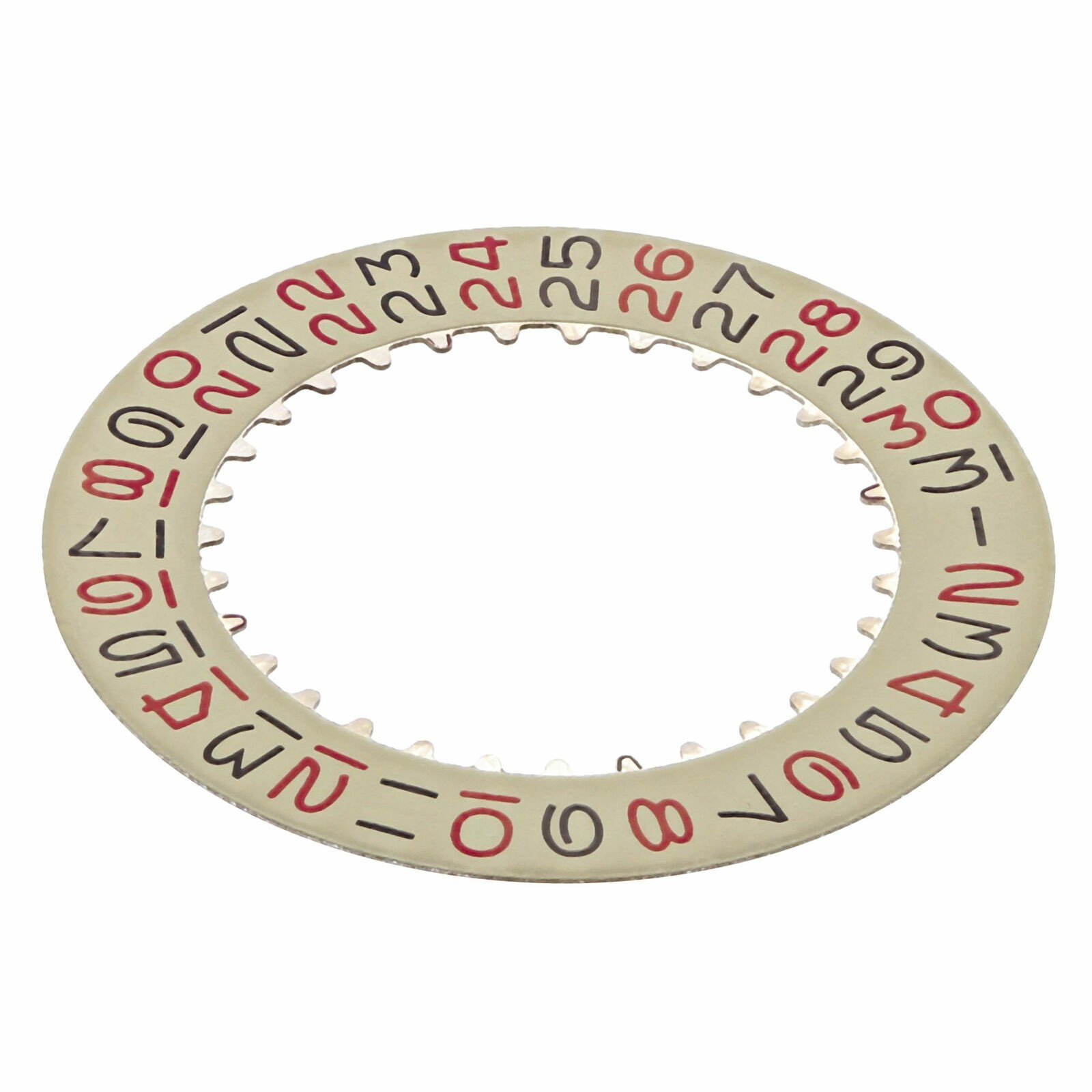 DATE DISC FOR ROLEX GMT MASTER WATCH 6542 6646 6534 6537 CHAMPAGNE/ RED/BLACK