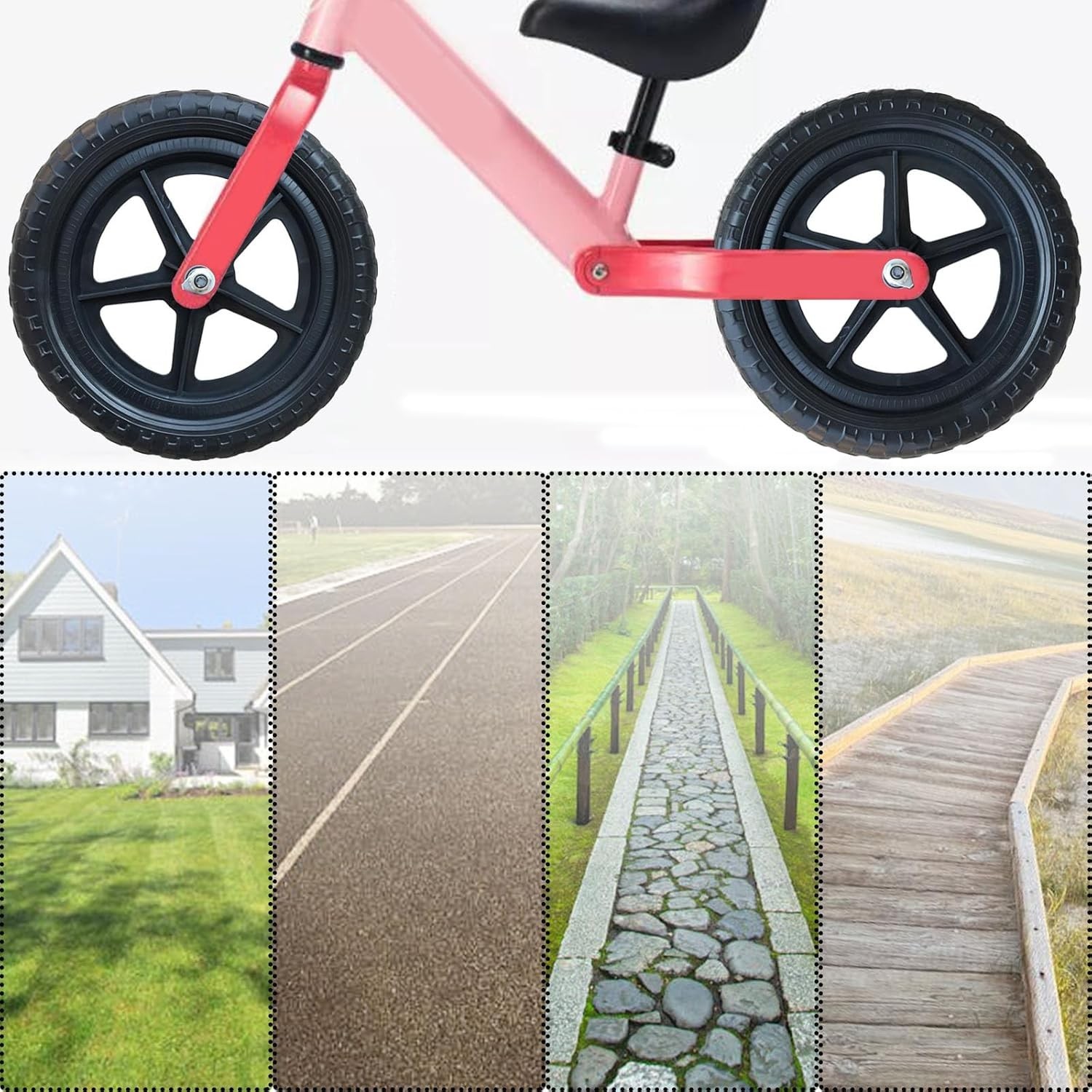11 inch Balance Bike Replacement Wheel Non Inflatable EVA Foam Balance Bike W…