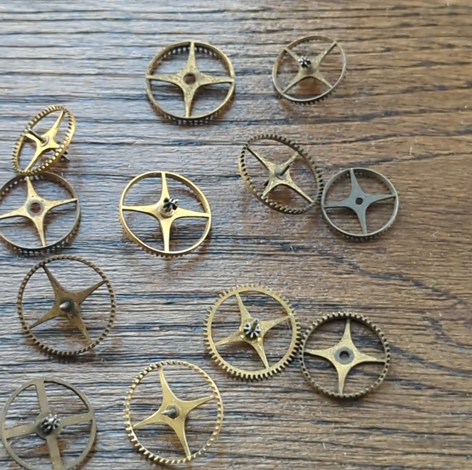 Antique Verge Fusee Pocket Watch Wheels Parts for Watchmakers (CV26)