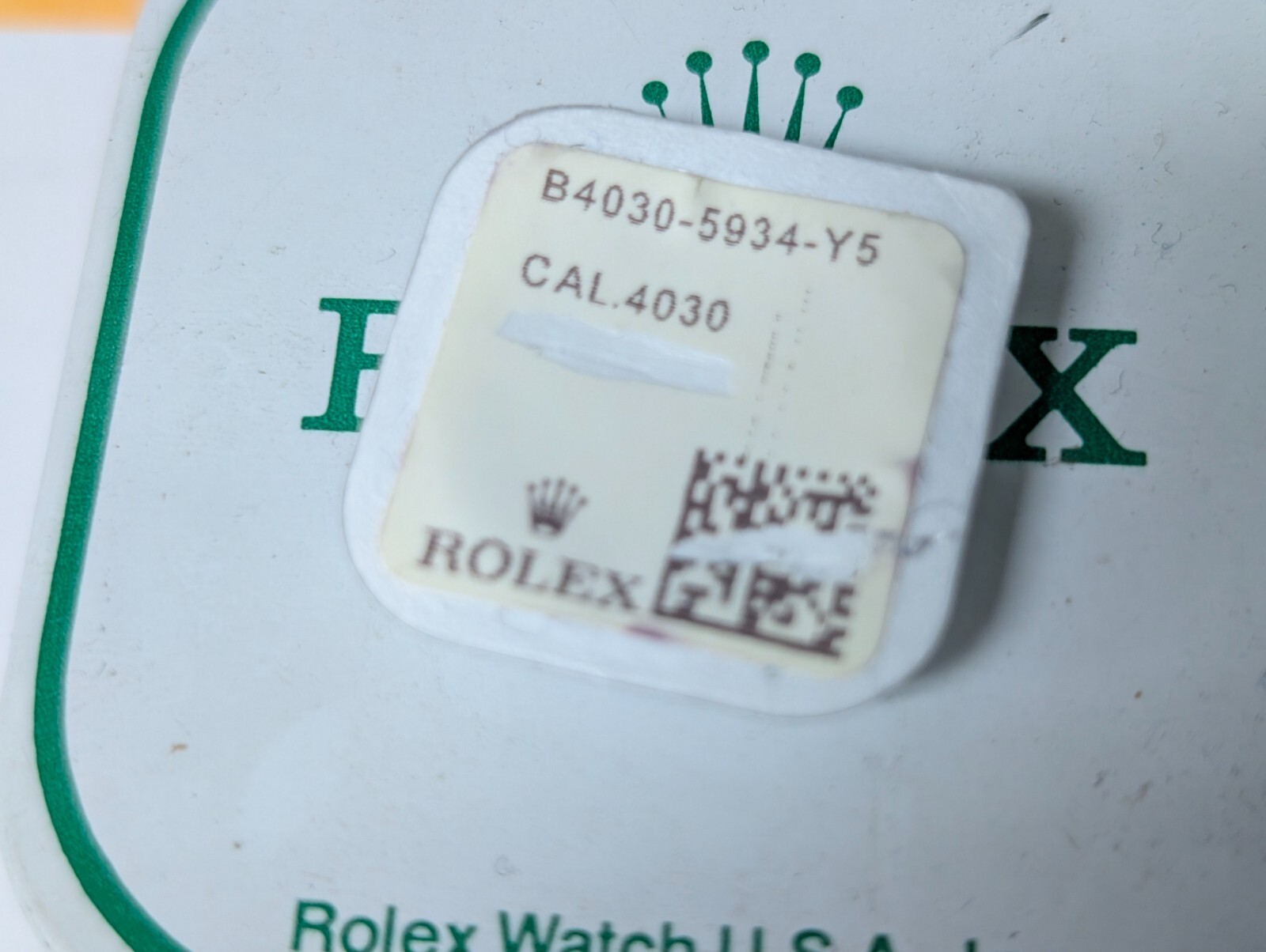 NEW Rolex 4030 5934 Screw for Bolt for Extention-pusher X1 (package will be ope