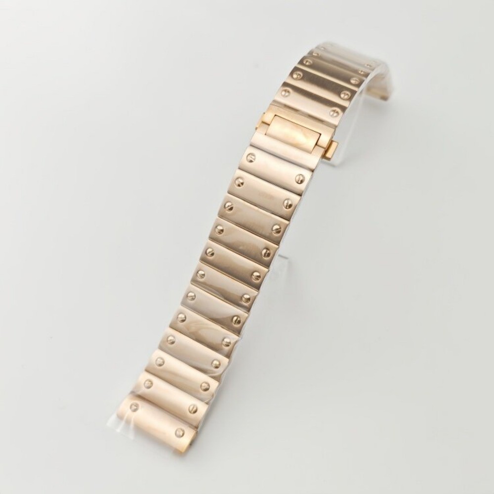 22mm Metal Watch Strap Stainless Steel Screw Link Bracelet Mod