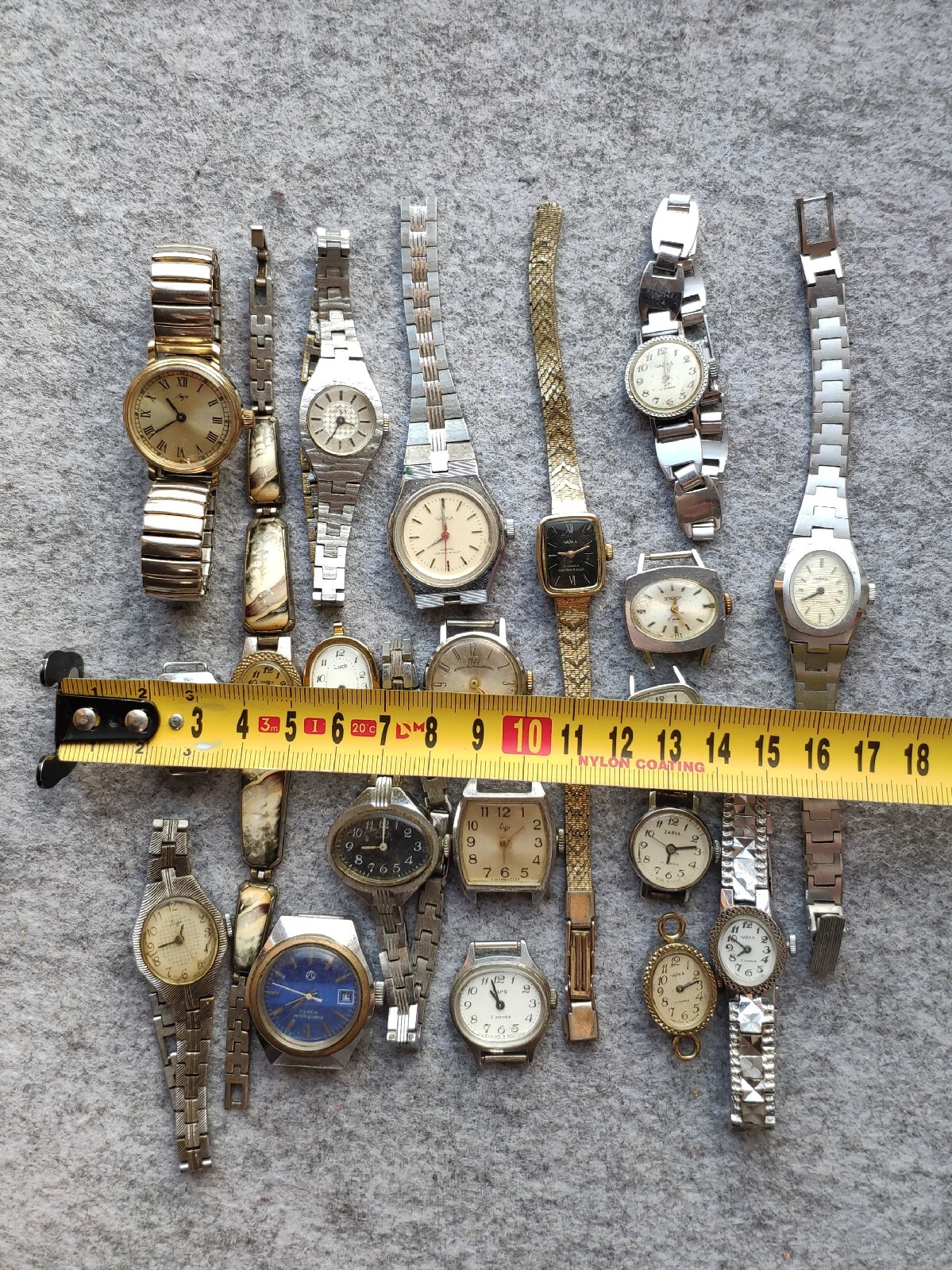 Spare Parts For Soviet Women Watches Vintage USSR Retro. 20 pcs