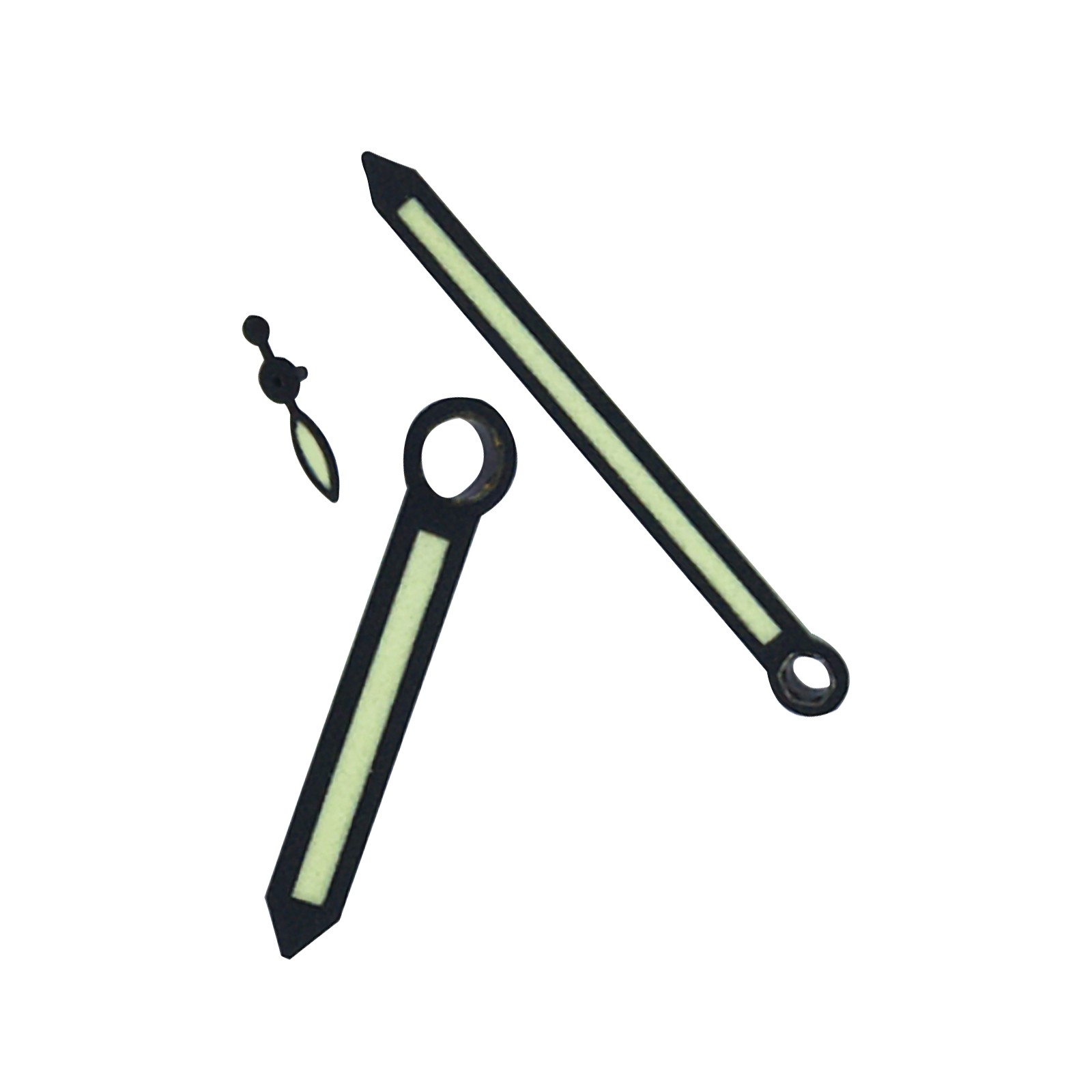 New Green Luminous Watch Hands for ETA 6497 6498 Seagull ST3600 ST3620 Movement
