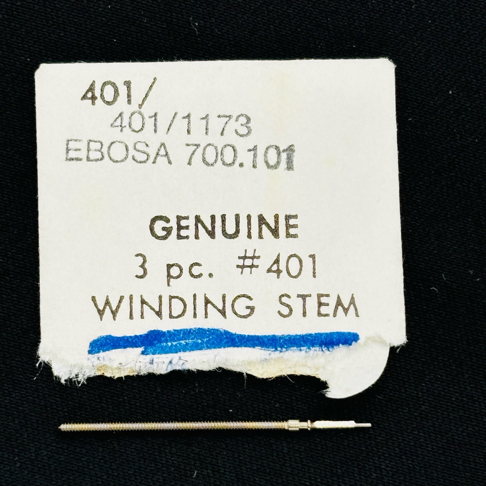 Ebosa 700.101 Winding Stem Part #401 (1 part)