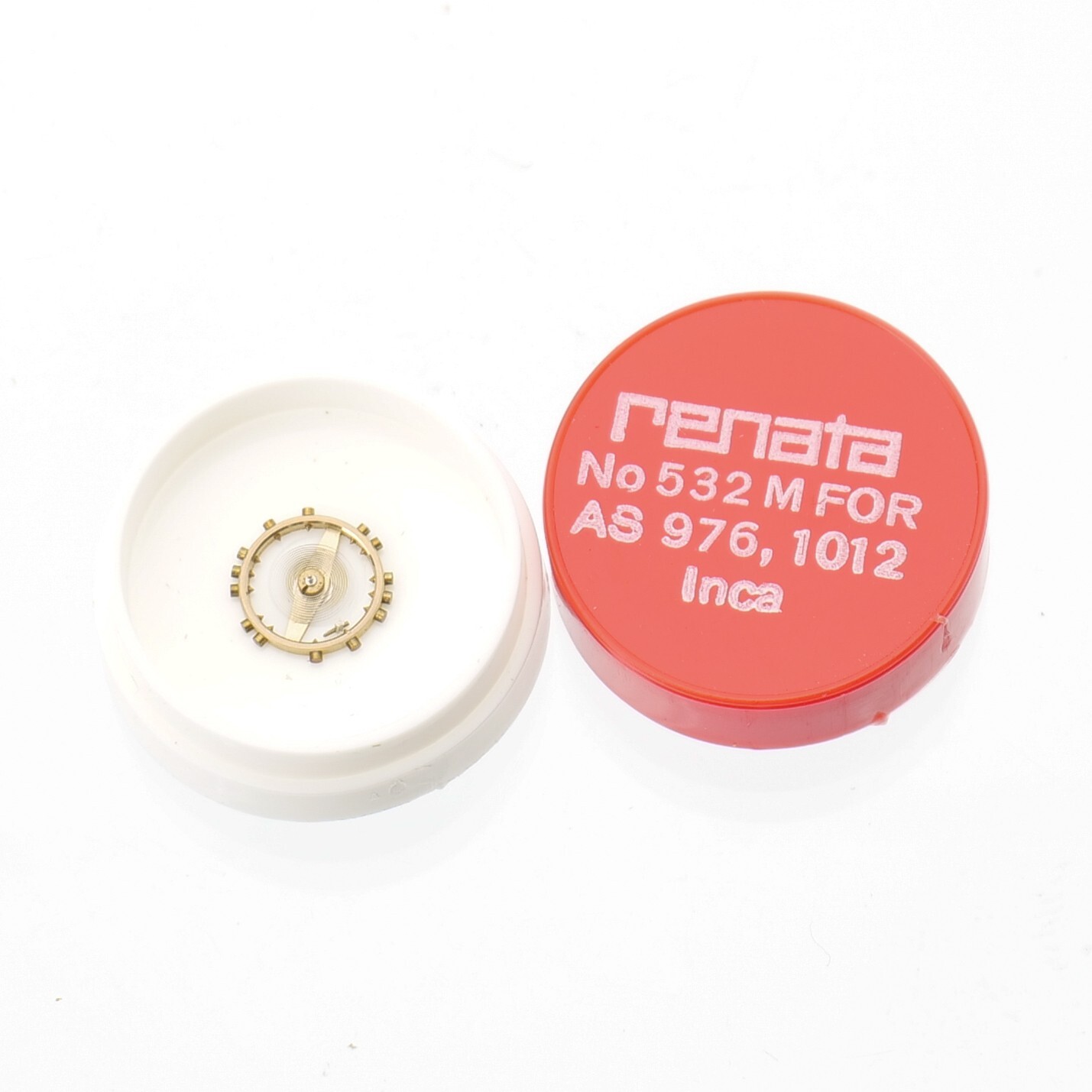 AS 976, 1012 Watch Balance Complete Part New Old Stock Watchmakers (G2D5)