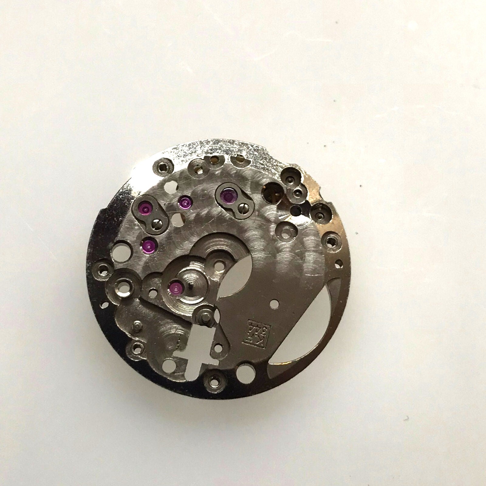 Certina KF 344 Complete Balance w/Base Plate Original Watch Parts / T737