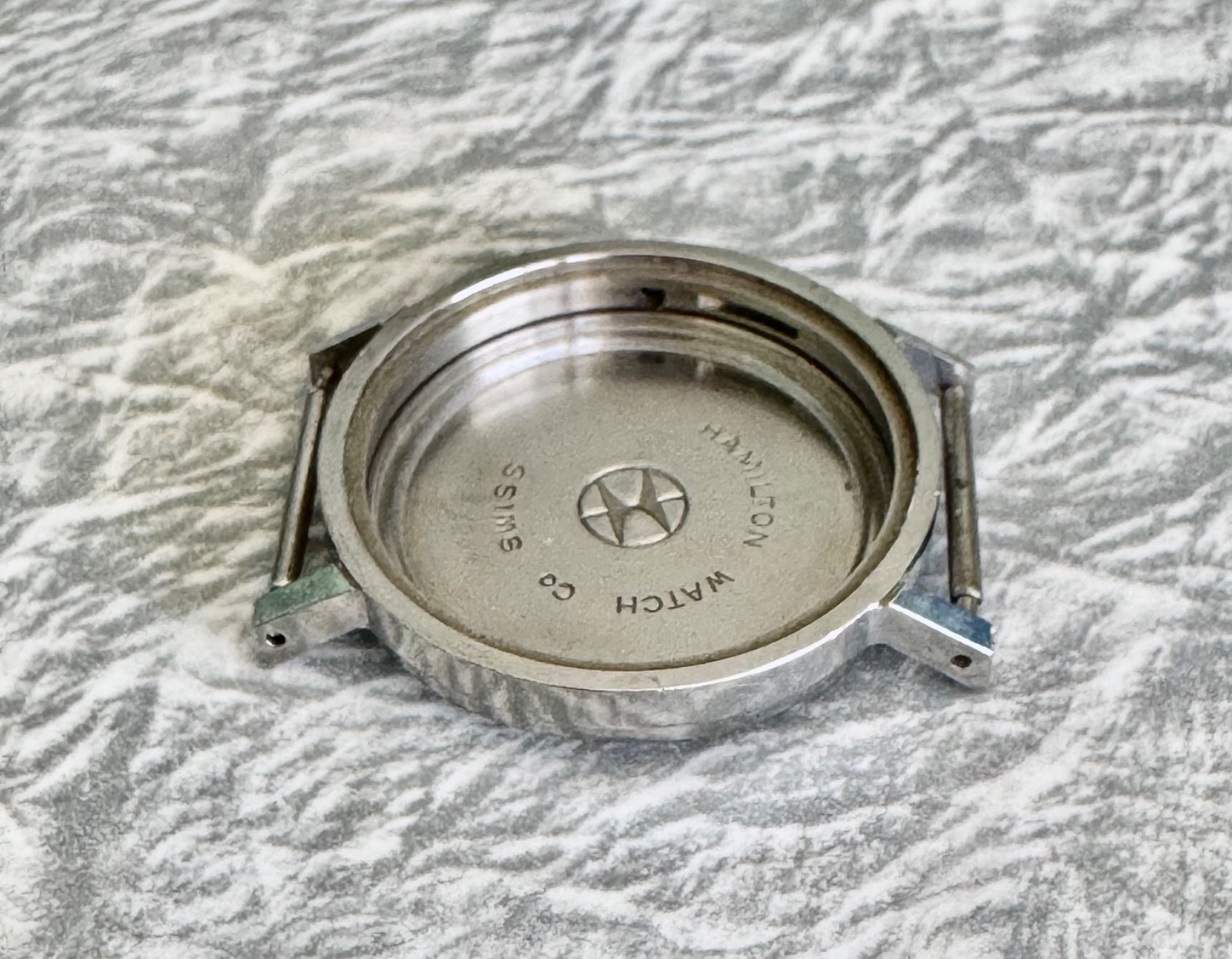 Mens Hamilton Stainless Steel Watch Case 61001-3
