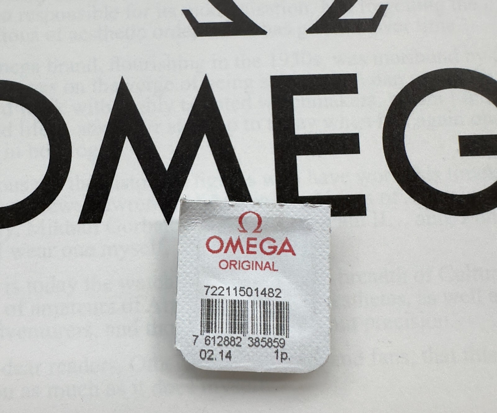 New! Original Omega Ratchet Wheel Driving Wheel 1482 Cal.1150, 1151