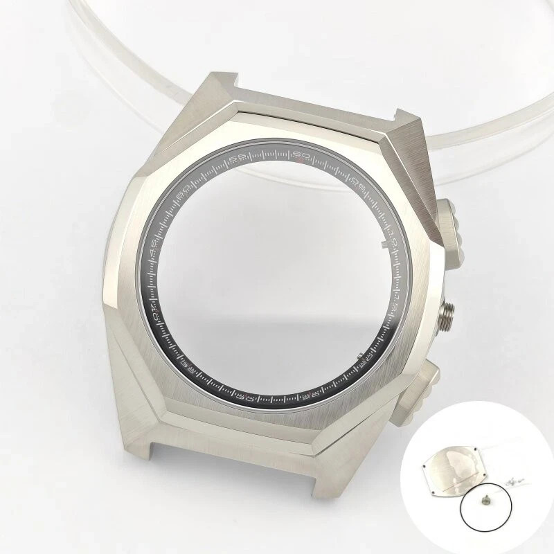 VK64/VK63 Case 44.5mm GS Dial 32.5mm Green Lume Fit VK63/VK64/61/68/67 Movement