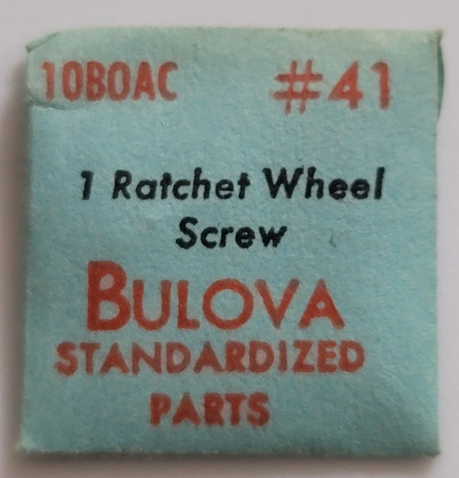 SB3: Genuine Bulova Watch Parts | Calibers 6AH-11AC | Ratchet Wheel Screw #41
