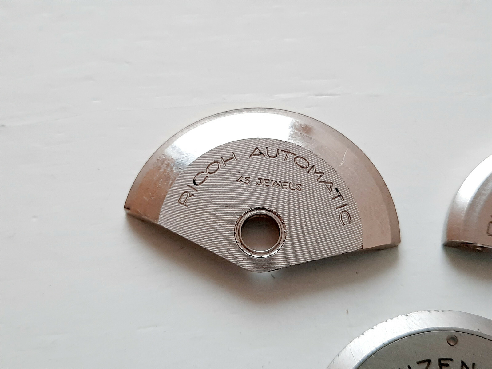 Lot of 5 Citizen & Ricoh Japan Oscillating Weights / Rotors 1960′, 1970′, 1980′