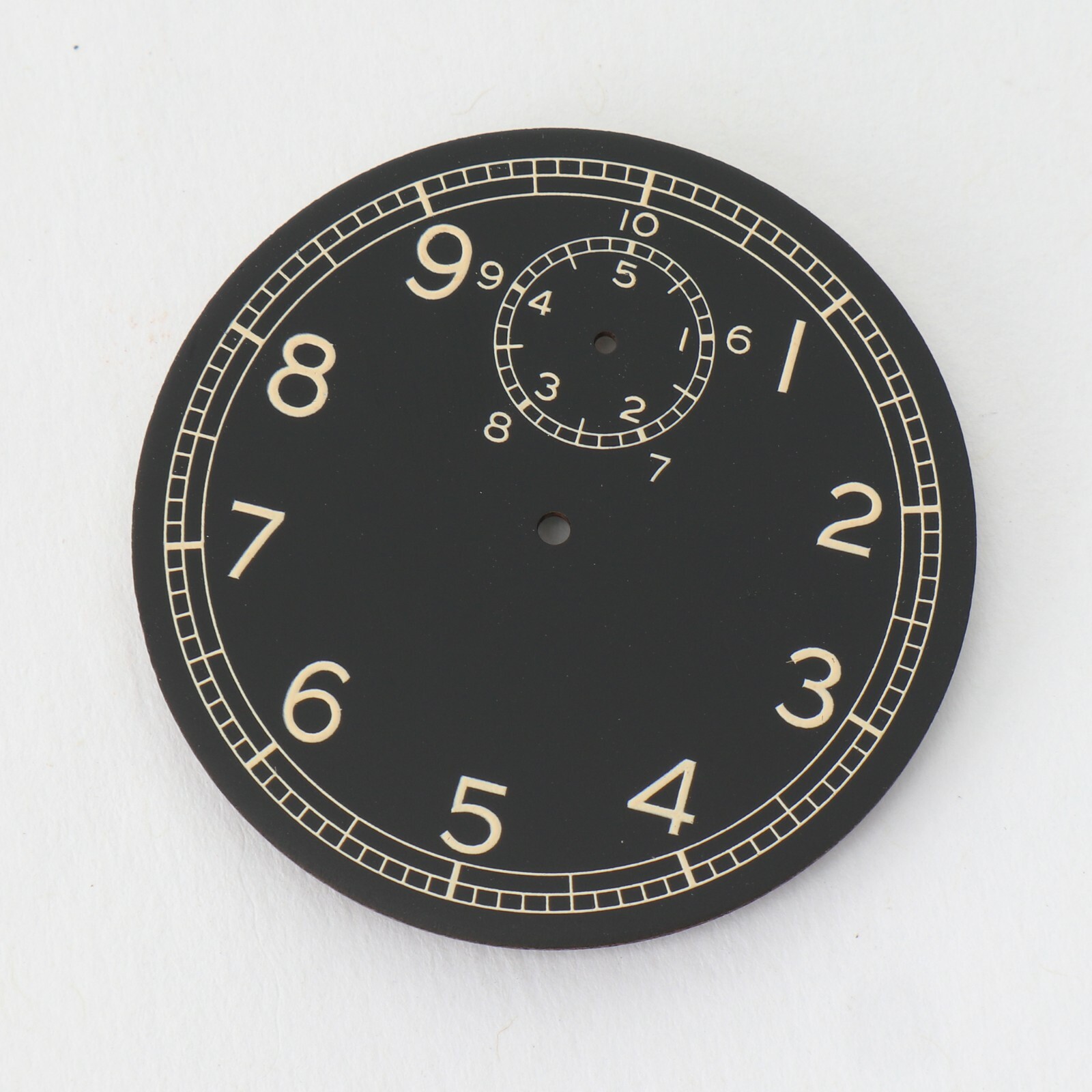 WWII Elgin Military A-8 Bomb Timer Stop Watch Dial Jitterbug New Old Stock NOS