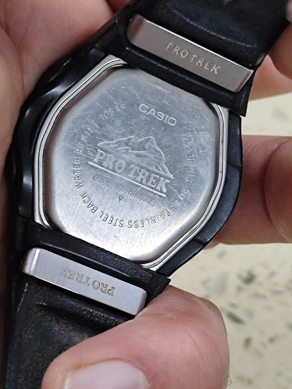 Vintage Casio Pro Trek Watch PRS-201 – 100m Touch Solar Movement Working