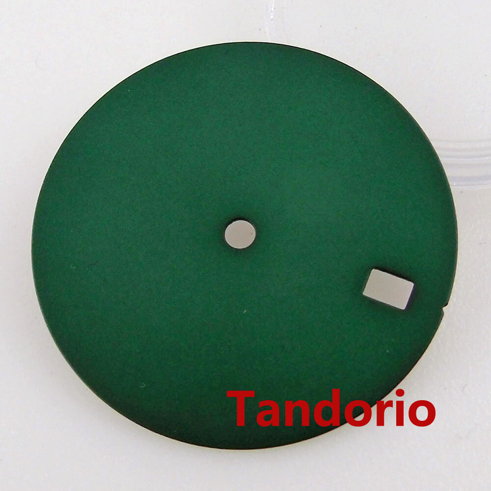 29mm black blue green white gold watch dial fit NH35 NH36 movement fit 3 o’clock
