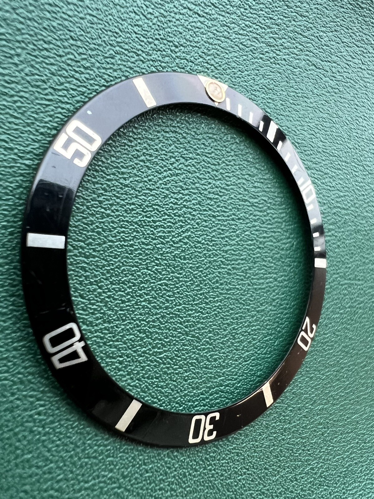 Rolex Submariner Date 16613 16803 16808 16618 Black TRITIUM Bezel Insert #1199