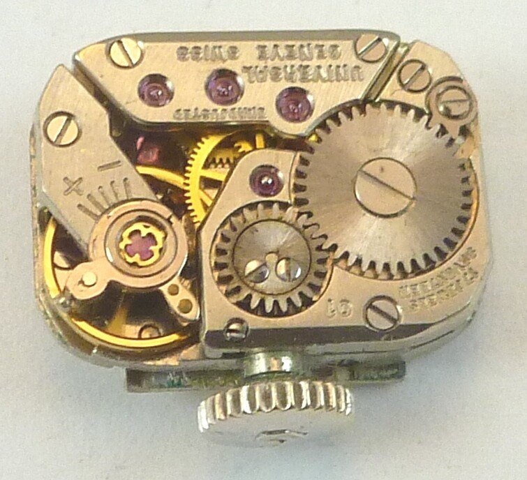 Vintage Universal Geneve LDS 01 Wristwatch Movement – Parts / Repair 521557