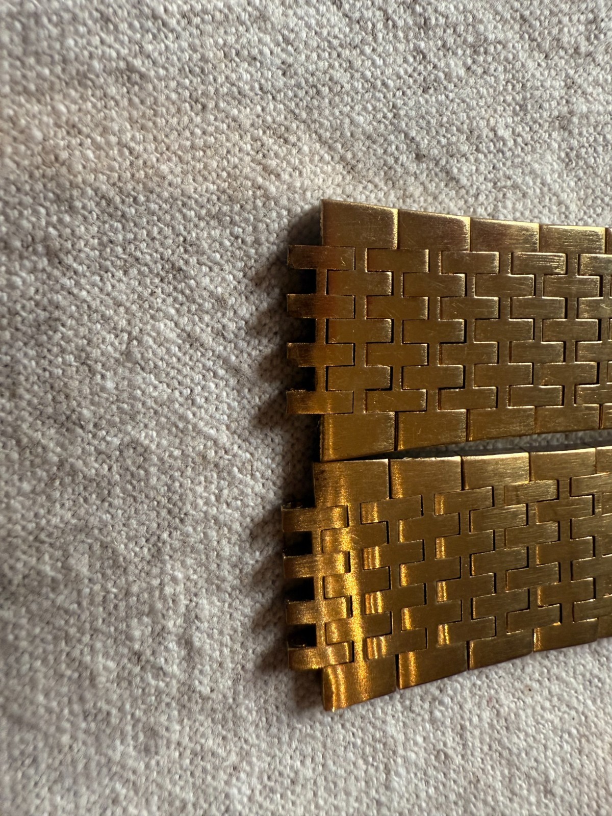 NEW Vintage 1970’s Men’s Watch Seiko Band Gold Link 7813 B455 # 7813-5059
