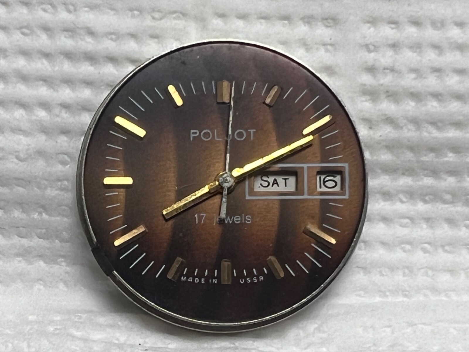 VINTAGE USSR Made POLJOT Watch Movement Cal. 2628.H