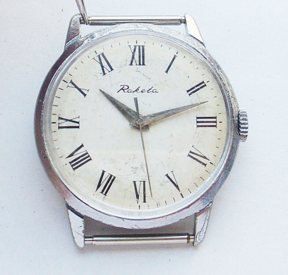 SOVIET RAKETA ATOM MENS WATCH MOV. 2609 Servised