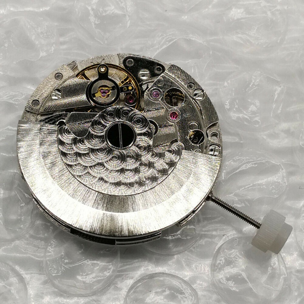 3 Hands Date At 3′ Automatic DG4813 Watch Mechanical Movement Silver Plated