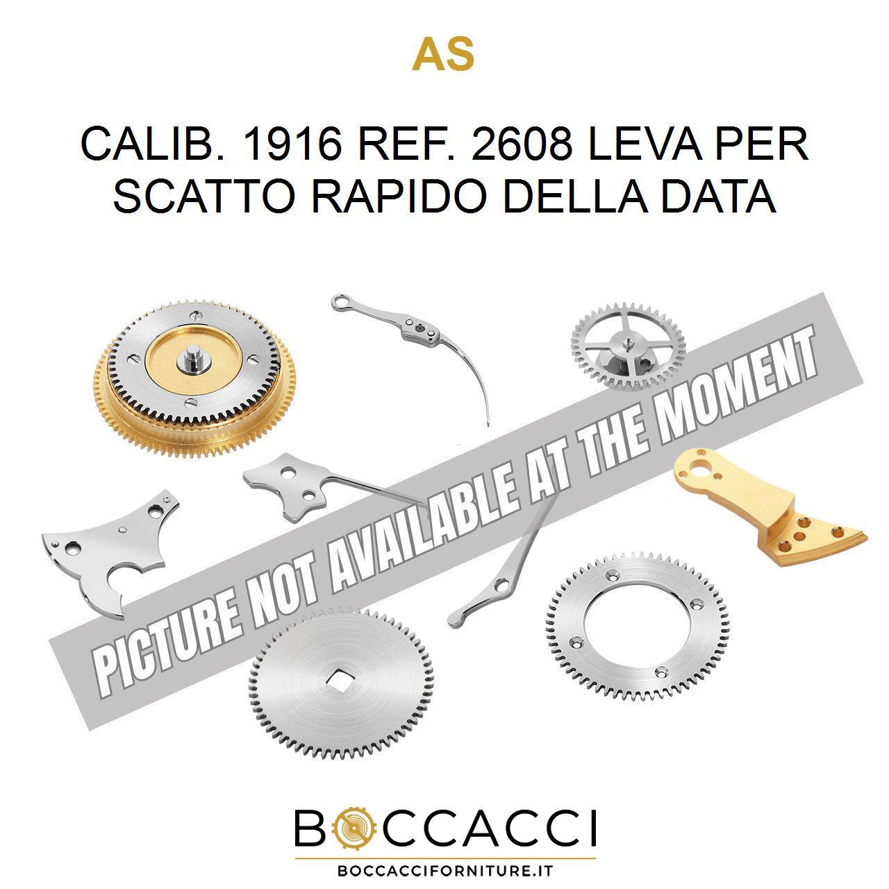 AS Calib. 1916 Ref. 2608 Leva per Scatto Rapido della Data Calib: 1916 (OTTIM…