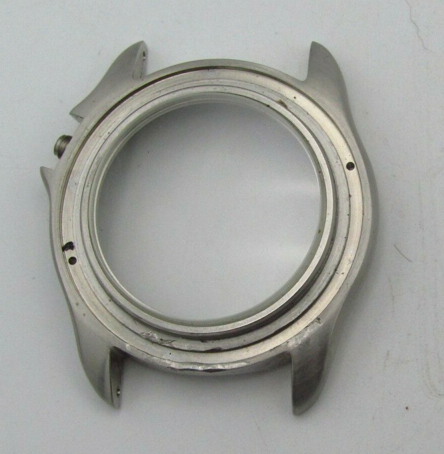 SEIKO DIVER’S WATCH CASE w/ CRYSTAL WATCH PARTS FOR REPAIR ONLY P&R w11
