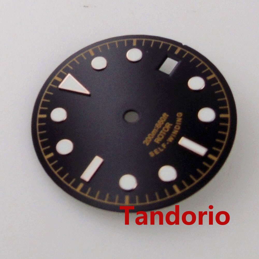 30.4mm Men Watch Dial Fit NH35 NH36 7s26 ETA 2836 2824 PT5000 Automatic Movement