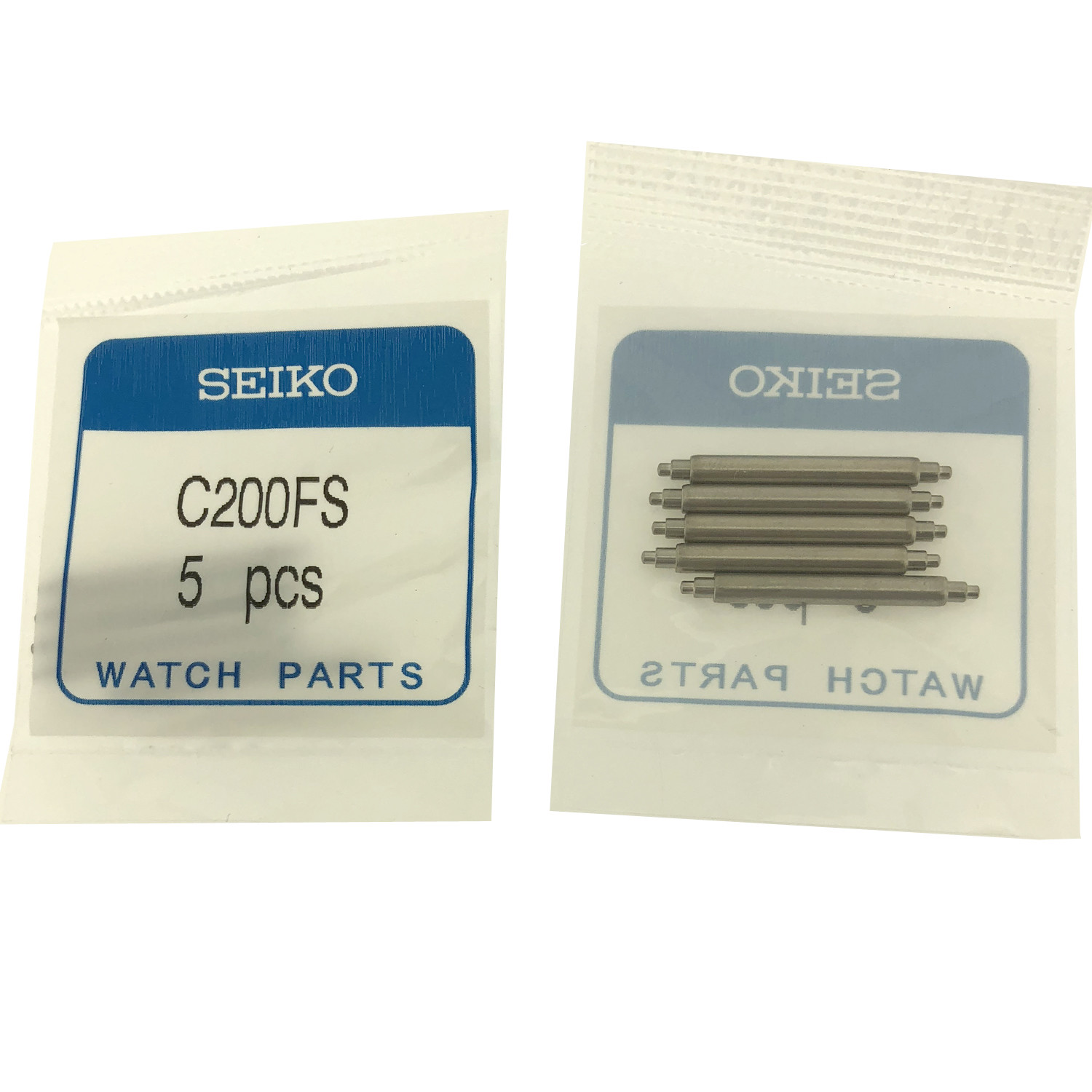 GENUINE SEIKO Spring Bars C200FS 20mm FAT BARS – 5 Pieces Fits SKX779 SKX781
