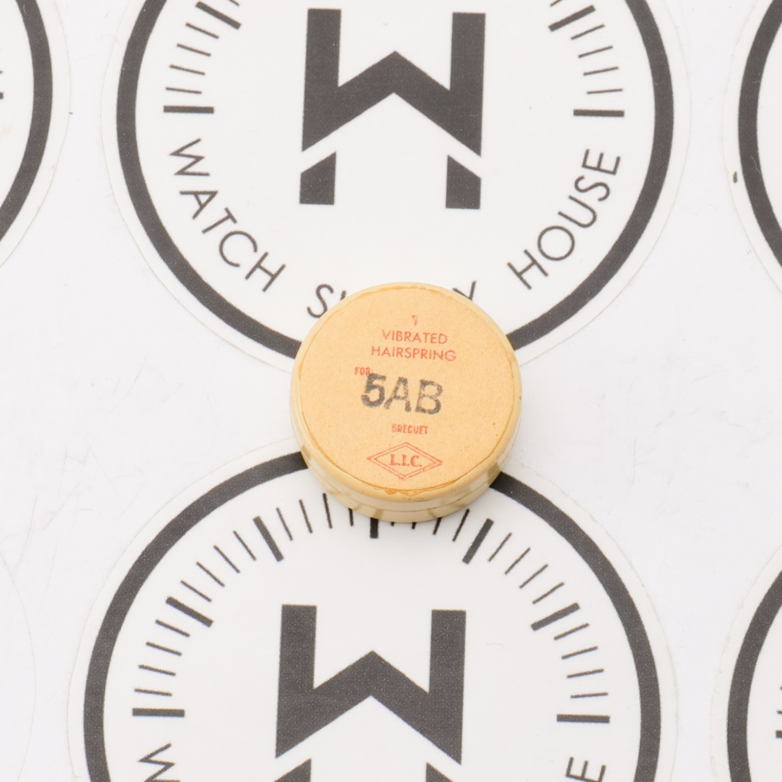 Bulova 5AB Watch Hairspring For Balance Part New Old Stock Watchmakers (C7D17)