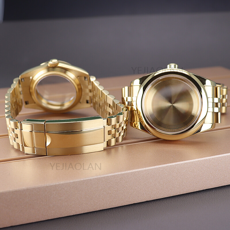36mm 40mm Watch Case strap Sapphire Glass For nh35 nh36 38 Movement 28.5mm Dial