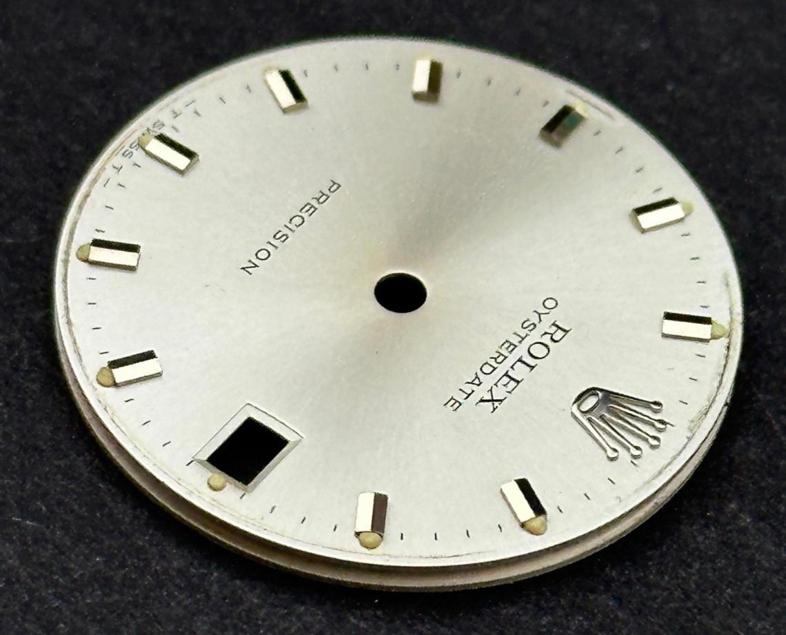 Vintage Rolex Oysterdate Precision Watch Dial For 6466