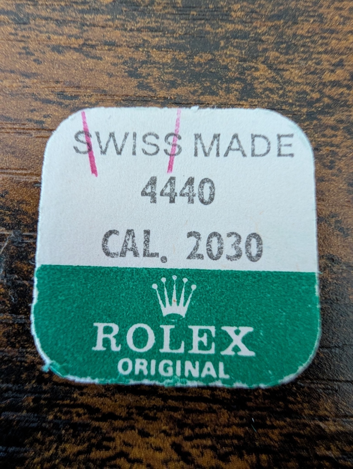 ROLEX-SLIDING PINION-FACTORY SEALED-CAL 2030 PART 4440