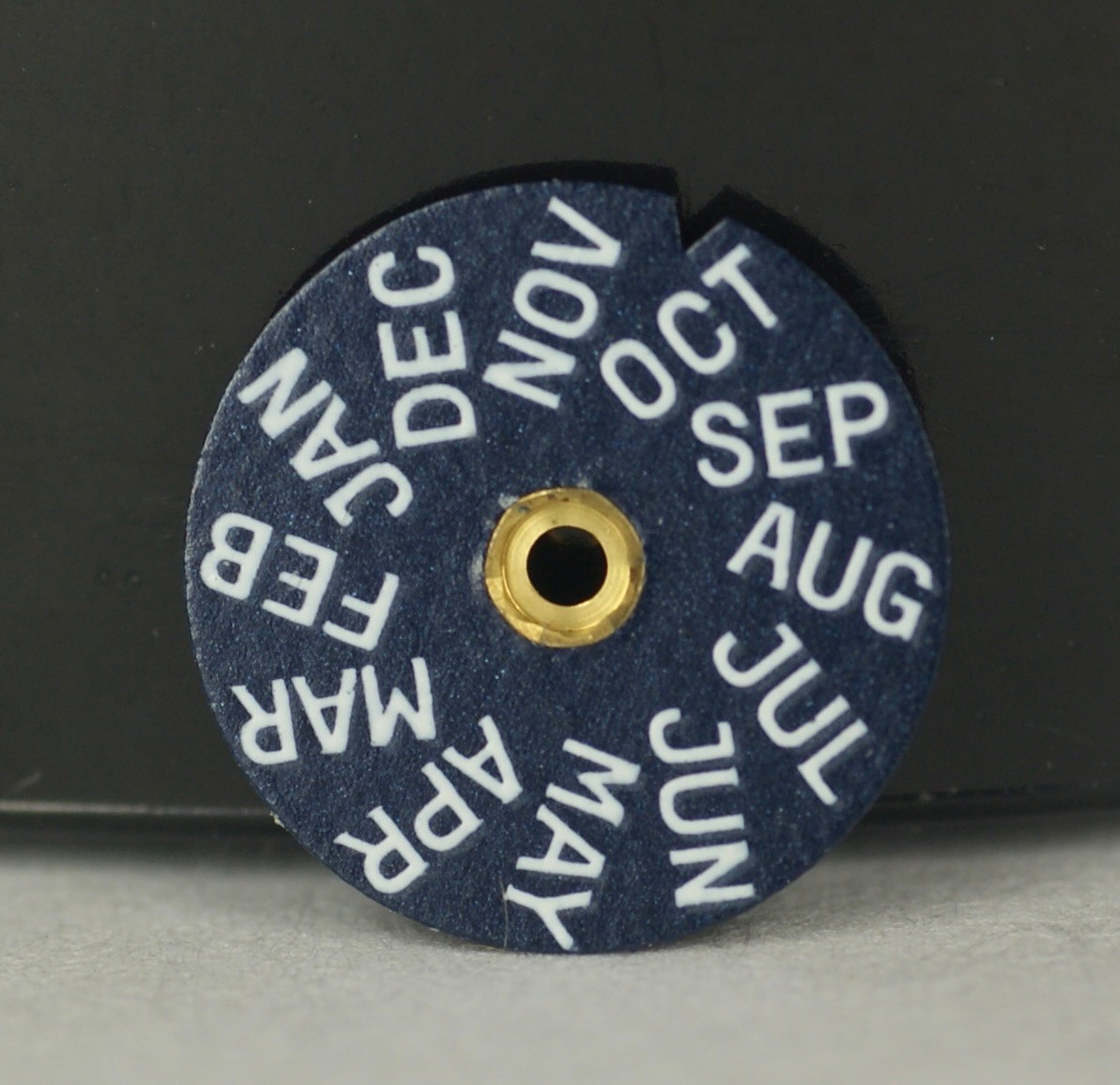 Zenith El Primero Calendar Month Wheel Disc English Cal. 3019 410 Movement Part