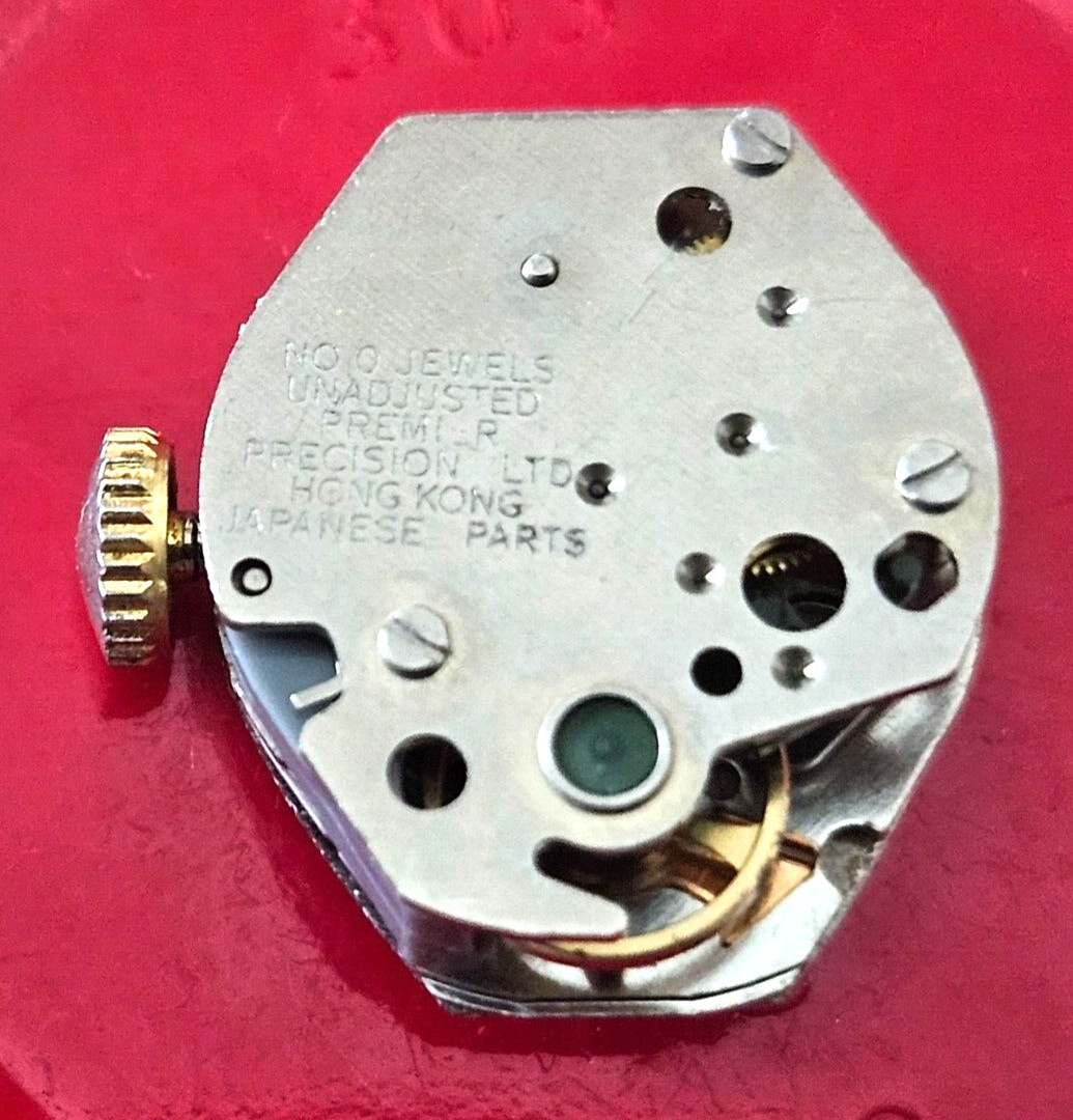 VINTAGE~PREMIER PRECISION~HONG KONG WATCH MOVEMENT (GOOD BALANCE)