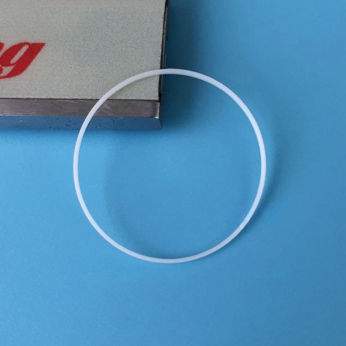 0.6/0.85/1.25/1.7mm White Watch Crystal Gasket Watch Glass Waterproof Seal Ring