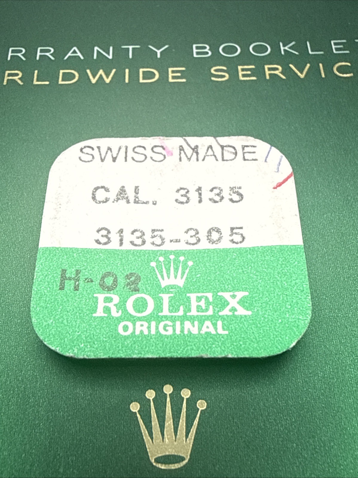 Rolex Genuine Part #3135-305 Caliber 3135 Factory Sealed NOS
