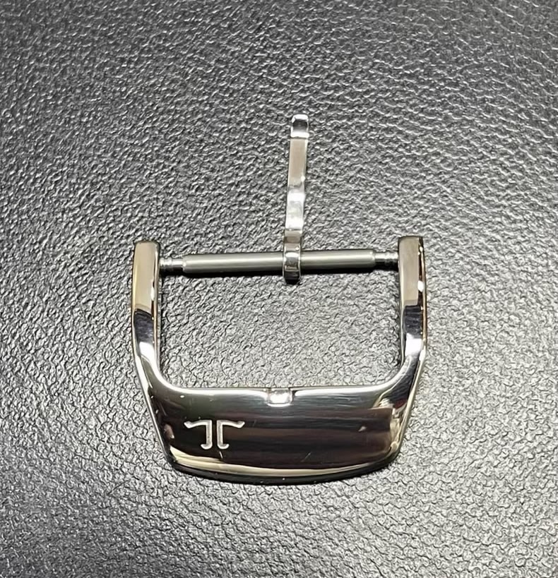 Jaeger-LeCoultre leather strap buckle 18mm，Silver, Gold, and Rose Gold