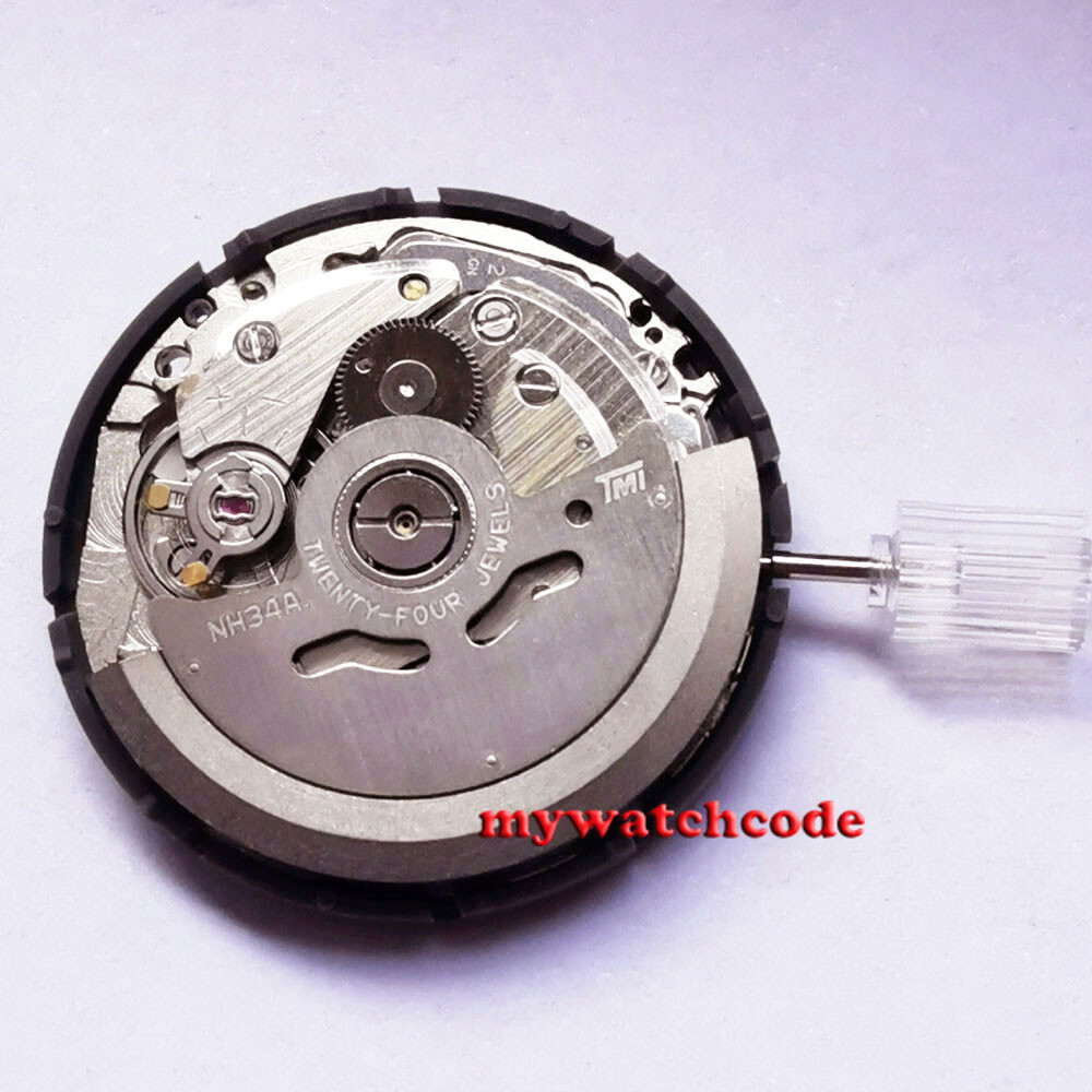 24 Jewels Automatic TMI NH34A GMT Date New Mechanical Movement