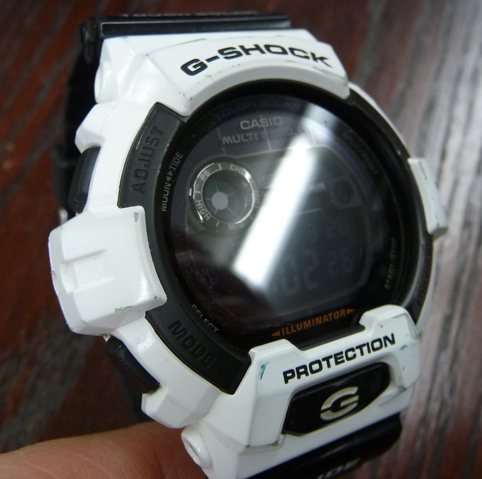 CASIO G-SHOCK (semi-circle Style) HD Clear Crystal protector Anti-scratch Set2