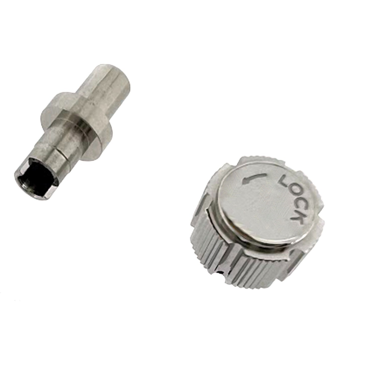Crown and Tube fits Seiko Diver 6105-8110 6105-8119 Stainless Steel 65W02NS1