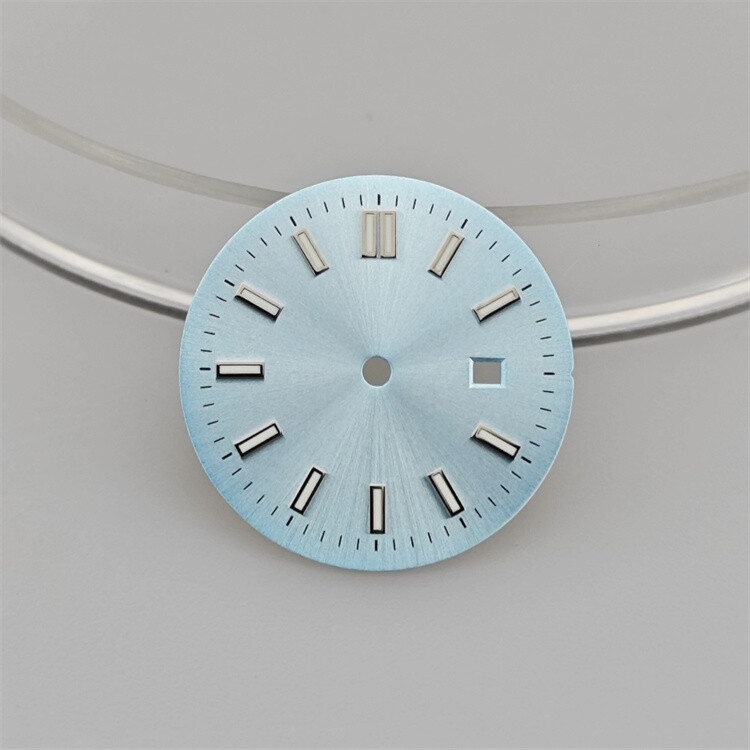 NH05 Dial 31mm Women’s Watch Accessories Green Luminous for NH05/NH06 Movement