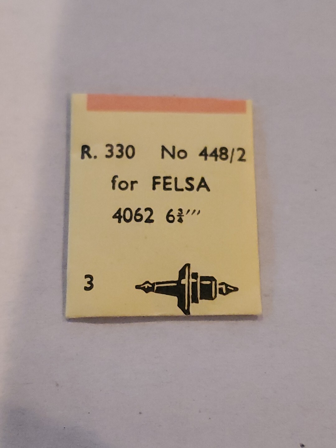 Felsa 4062 Female Stem Fits Hamilton 658 661 Stk#5592