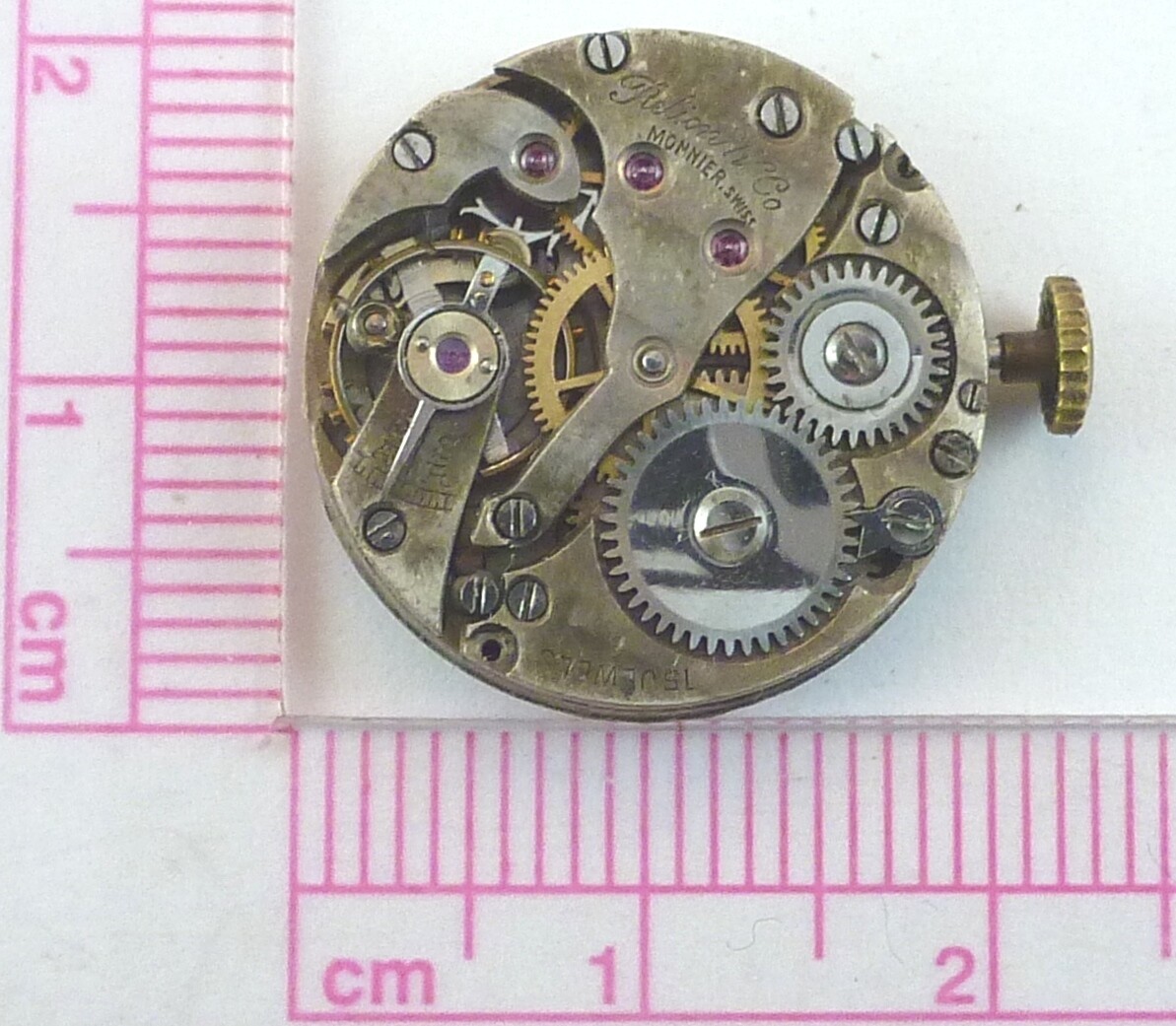 Vintage Relion Watch Co. Monnier Ladies Wrist Watch Movement – Parts / Repair