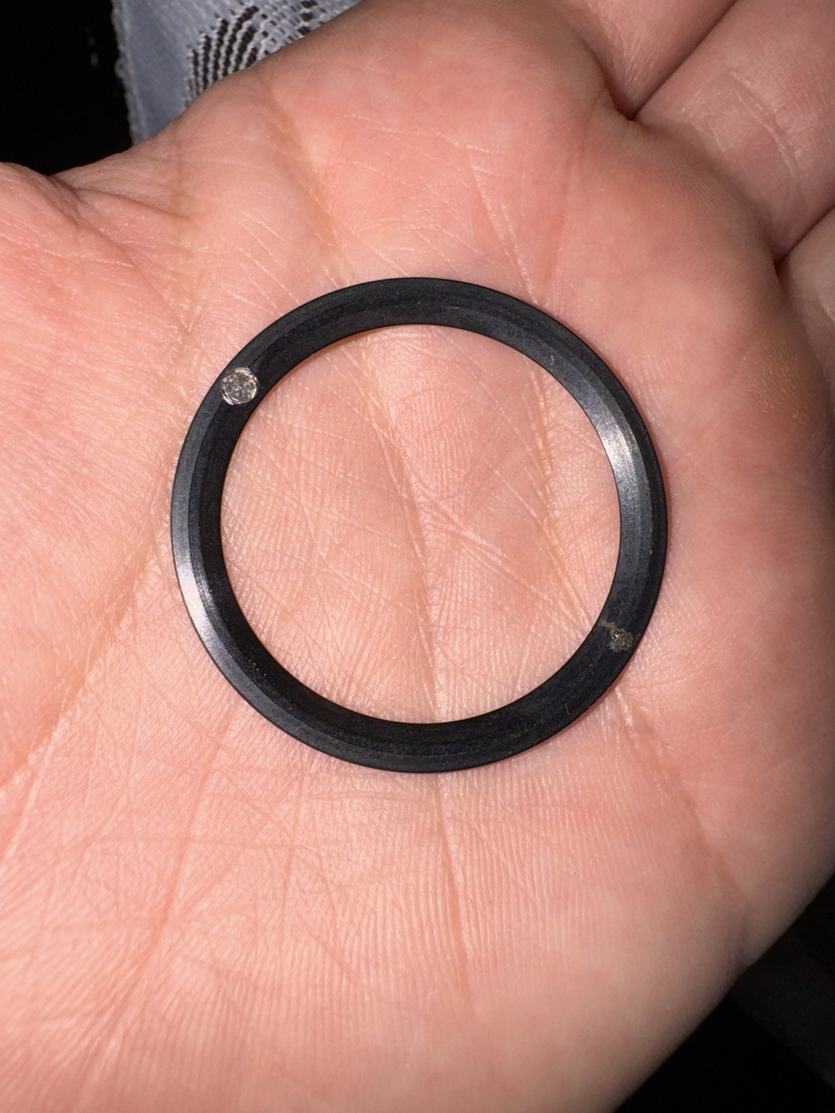 Genuine Rolex Submariner Insert 16610 16800 168000 16613 Black Luminova