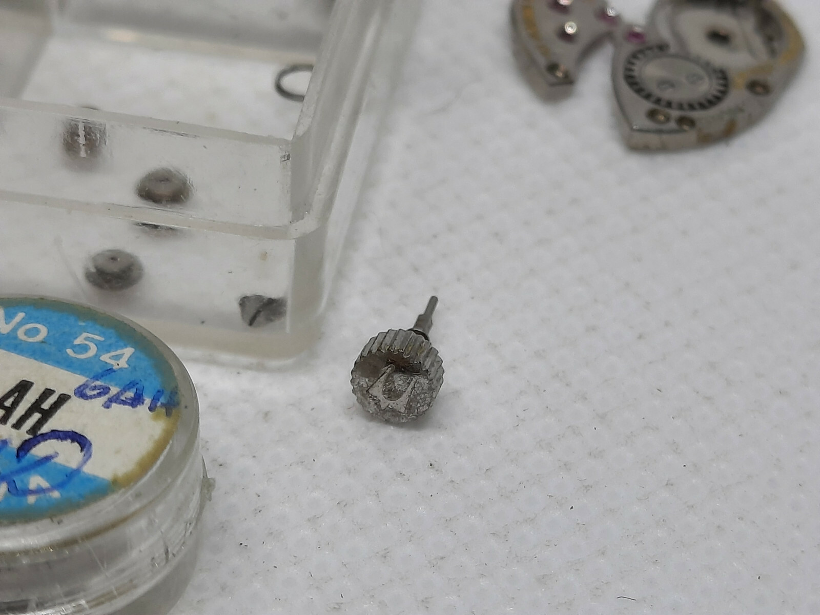 Lot of Various Vintage Bulova Ladies Watch Movement Parts 1960′ / 1970′ / 1980′